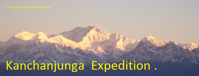 Kanchanjunga expedition south side 8,586M)